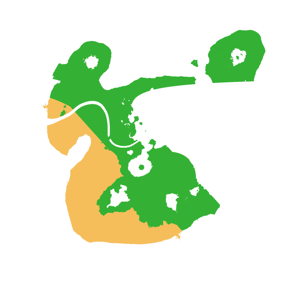 Biome Rust Map: Procedural Map, Size: 2100, Seed: 75468564