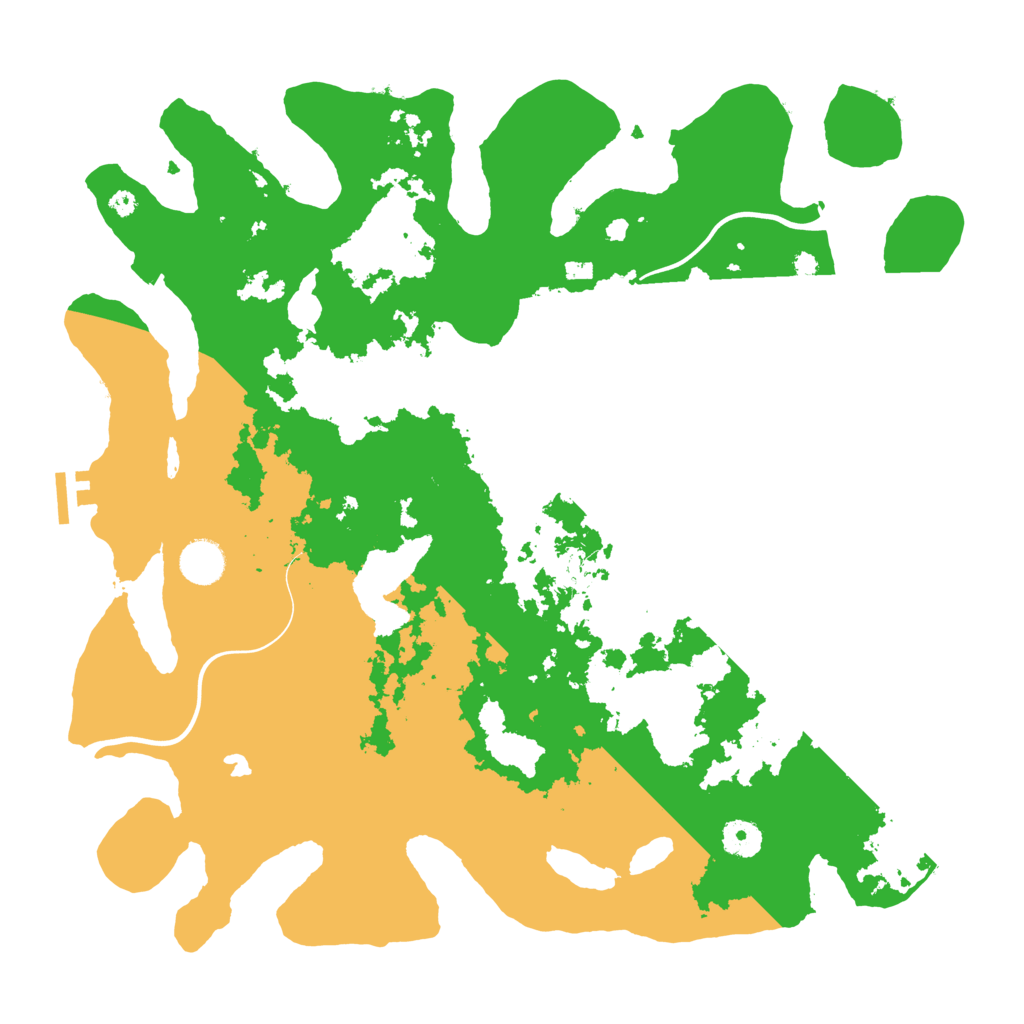Biome Rust Map: Procedural Map, Size: 4000, Seed: 995990246