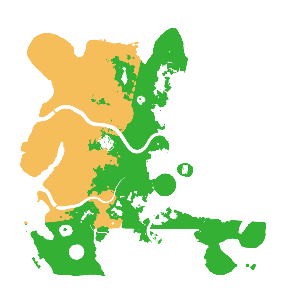 Biome Rust Map: Procedural Map, Size: 3650, Seed: 1894094602