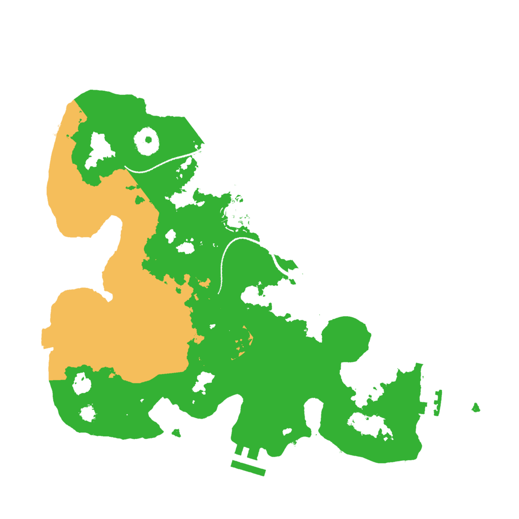 Biome Rust Map: Procedural Map, Size: 3000, Seed: 759649743