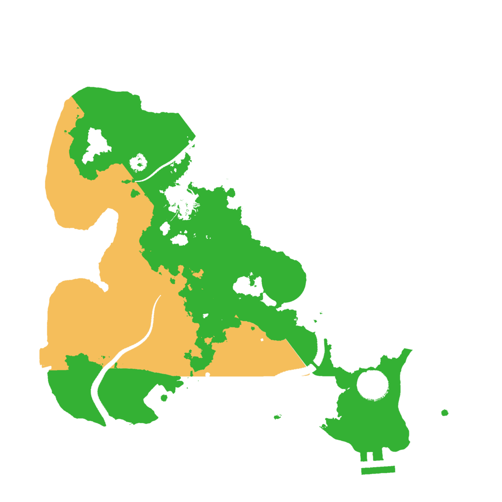 Biome Rust Map: Procedural Map, Size: 3000, Seed: 759649743