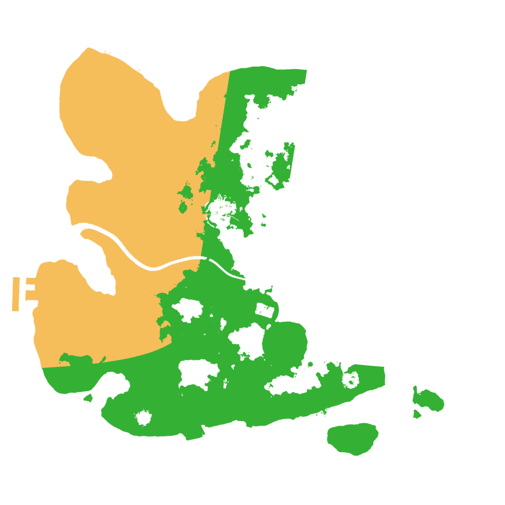 Biome Rust Map: Procedural Map, Size: 3000, Seed: 87699141