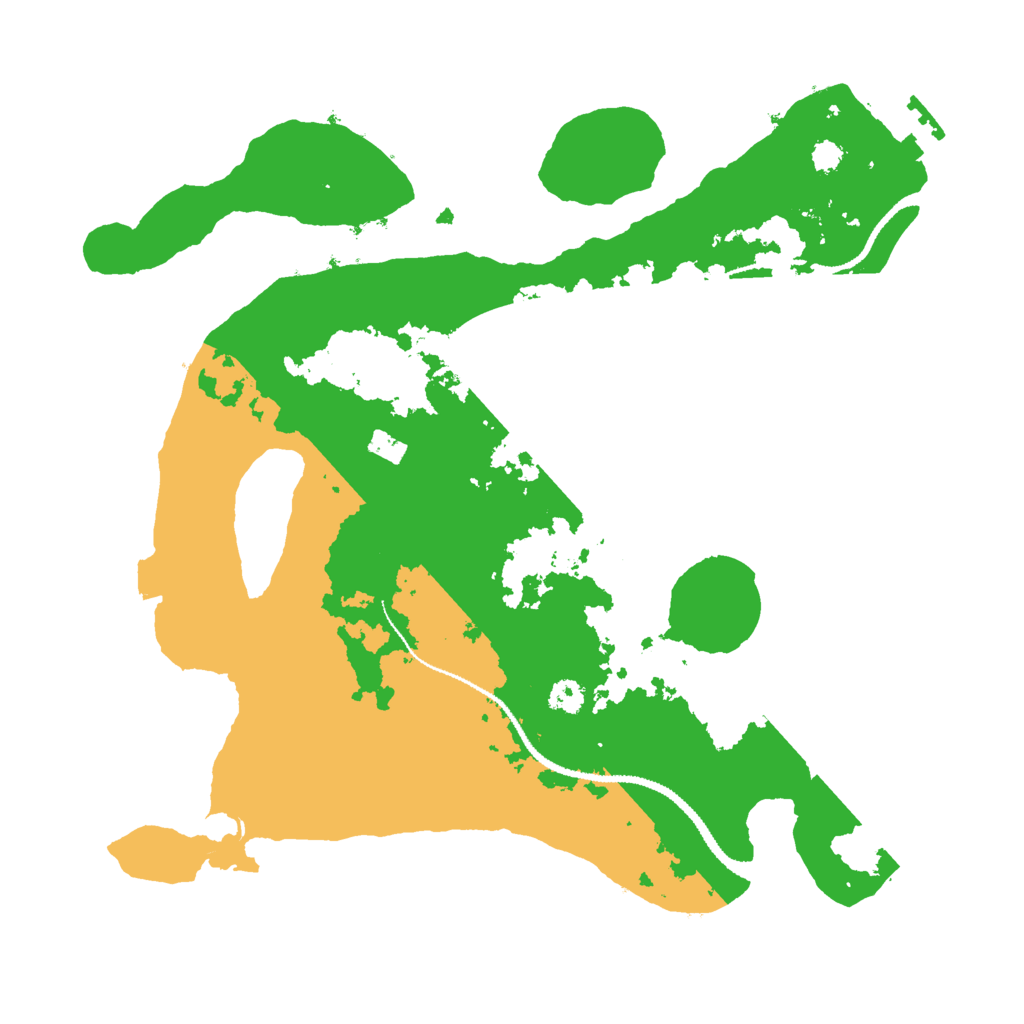 Biome Rust Map: Procedural Map, Size: 3000, Seed: 1073918226