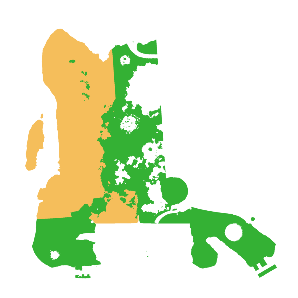 Biome Rust Map: Procedural Map, Size: 3000, Seed: 9568127