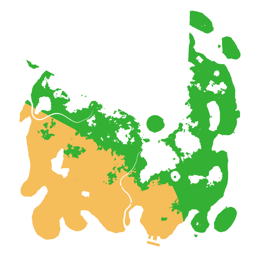 Biome Rust Map: Procedural Map, Size: 4000, Seed: 1573135