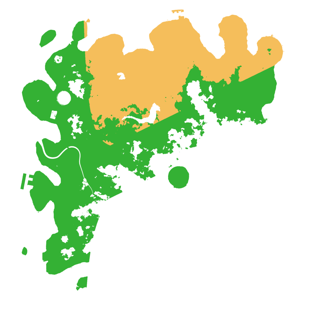 Biome Rust Map: Procedural Map, Size: 4000, Seed: 24745432