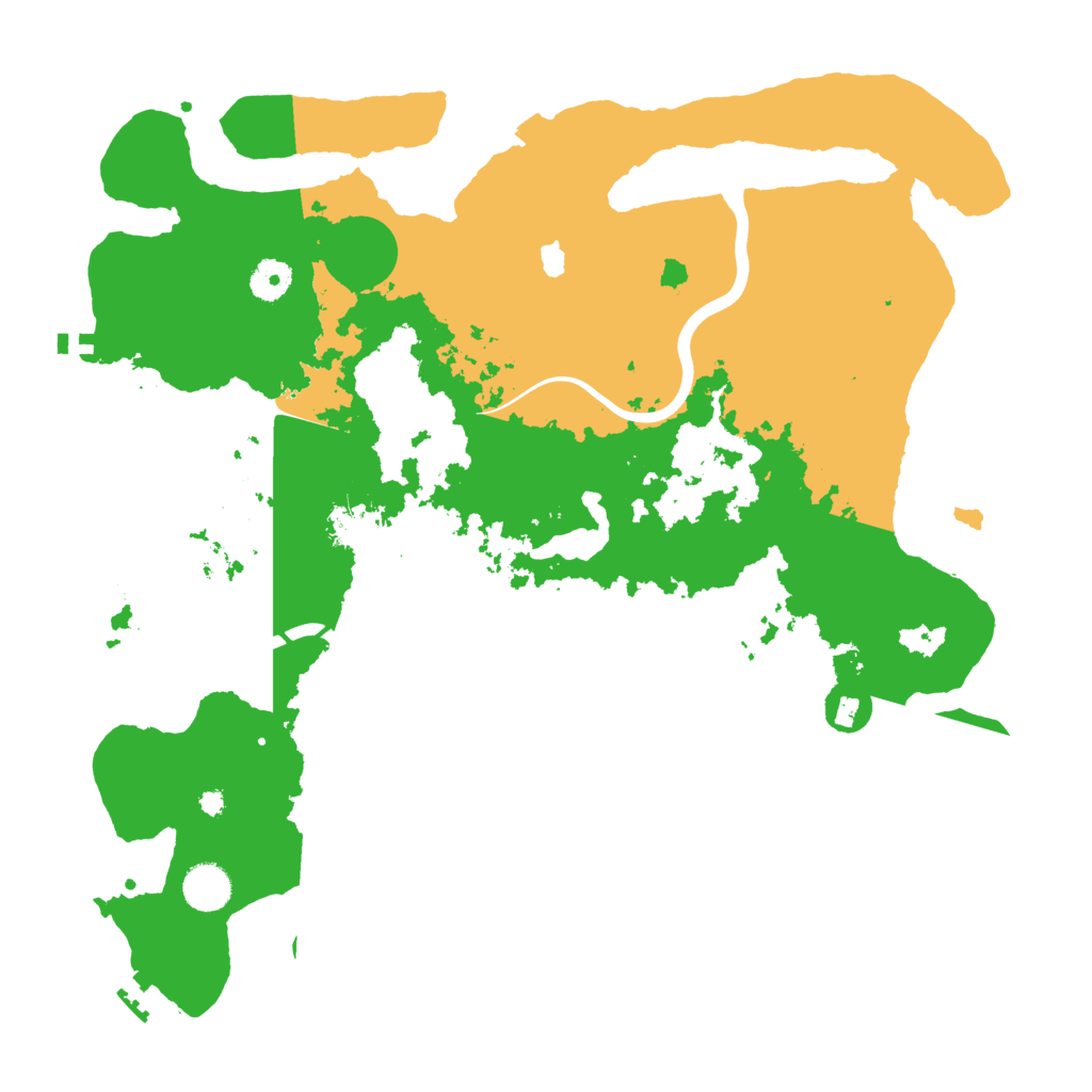 Biome Rust Map: Procedural Map, Size: 4000, Seed: 181422386
