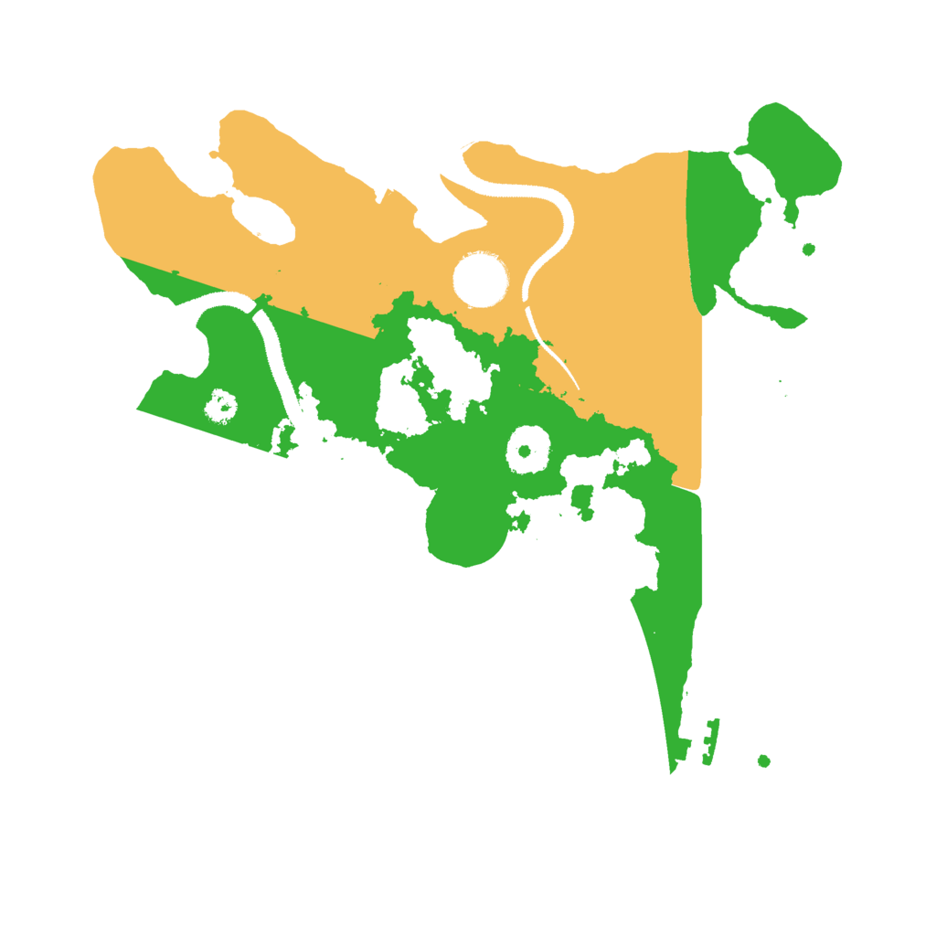 Biome Rust Map: Procedural Map, Size: 3000, Seed: 895907835