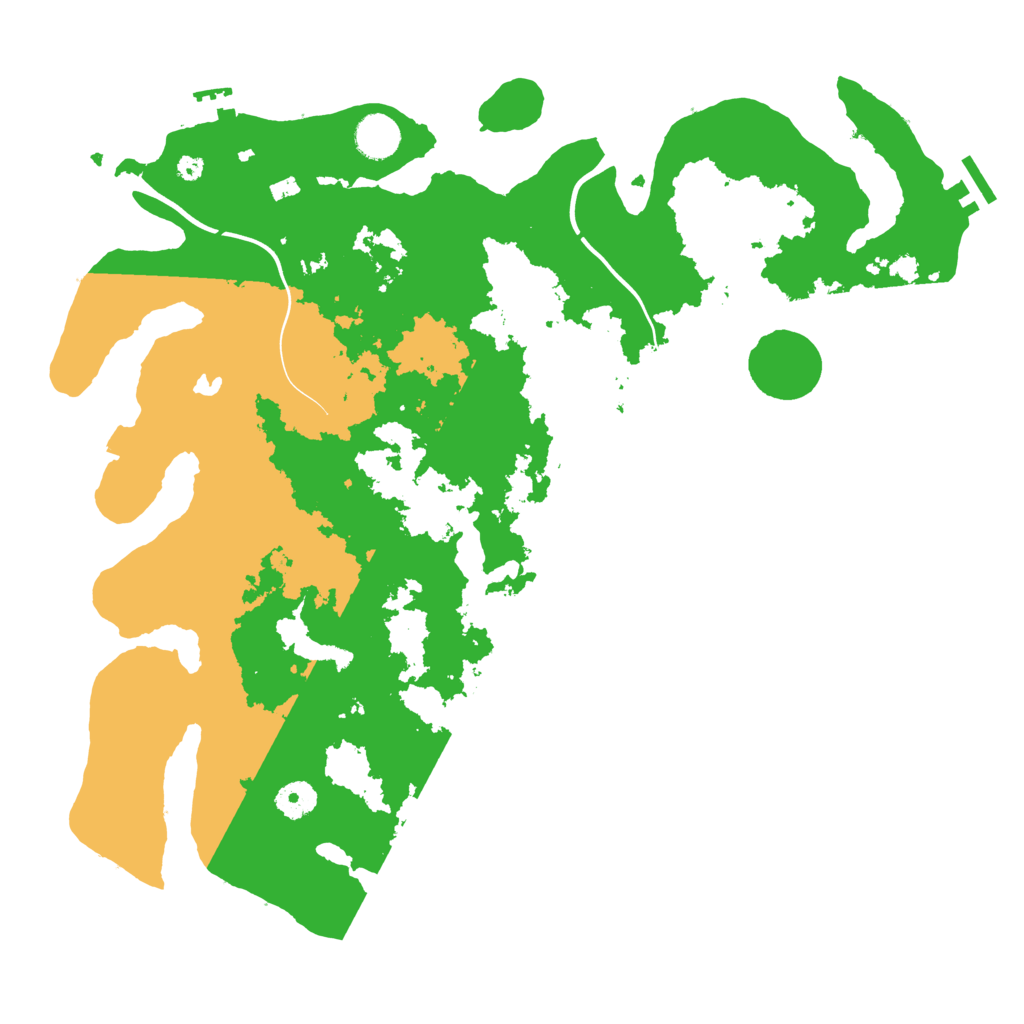 Biome Rust Map: Procedural Map, Size: 4000, Seed: 1518518885