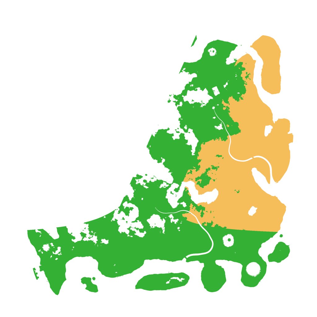 Biome Rust Map: Procedural Map, Size: 4000, Seed: 1338301429