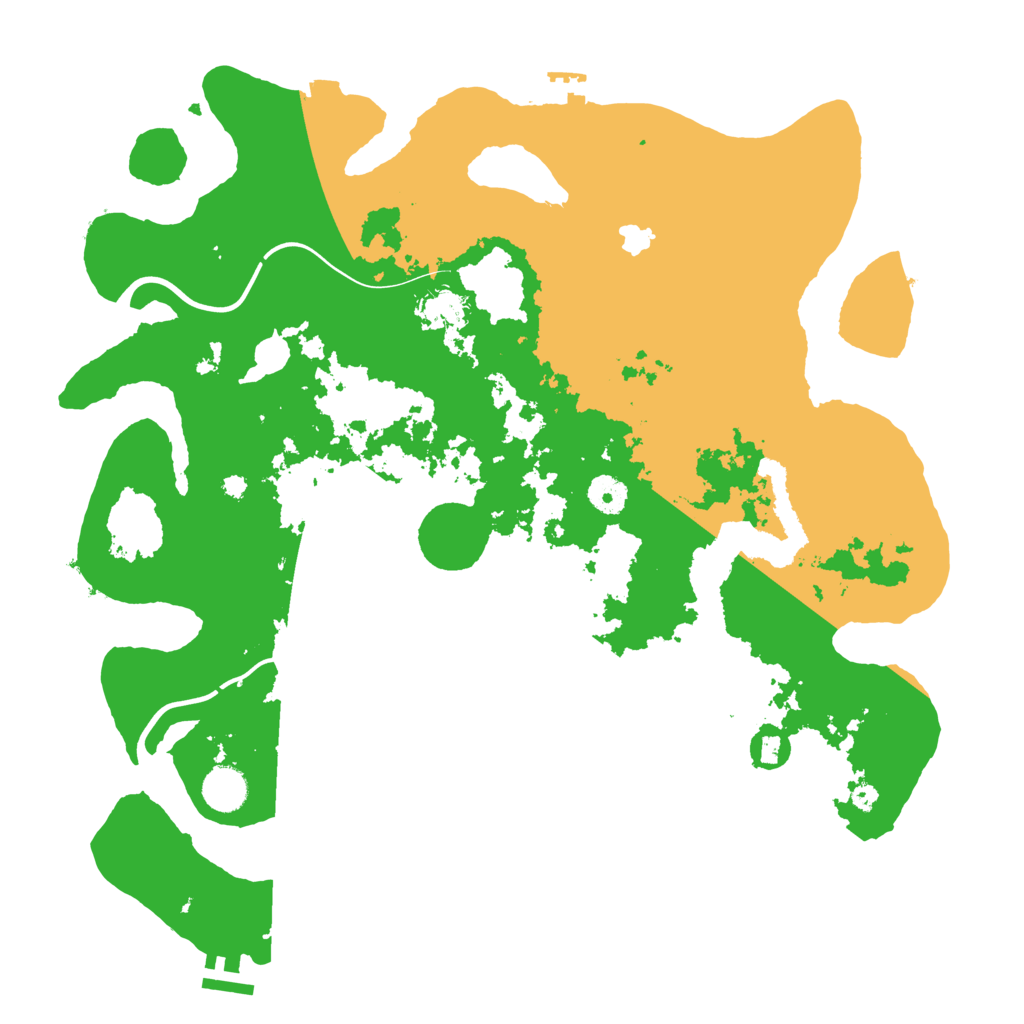 Biome Rust Map: Procedural Map, Size: 4000, Seed: 1146421161