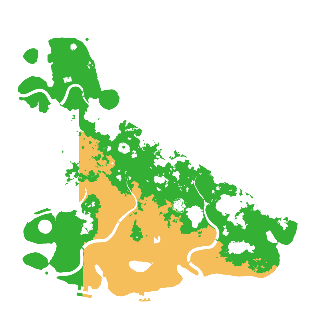 Biome Rust Map: Procedural Map, Size: 4250, Seed: 2044825831