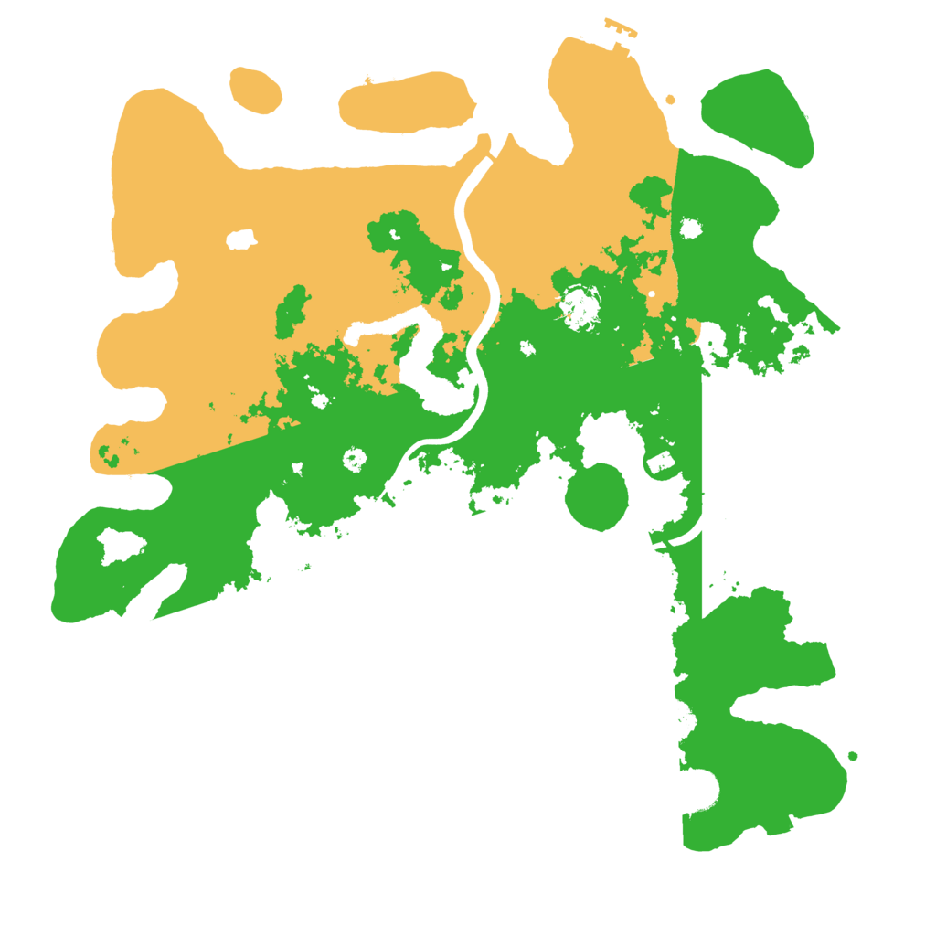 Biome Rust Map: Procedural Map, Size: 4000, Seed: 1276939273
