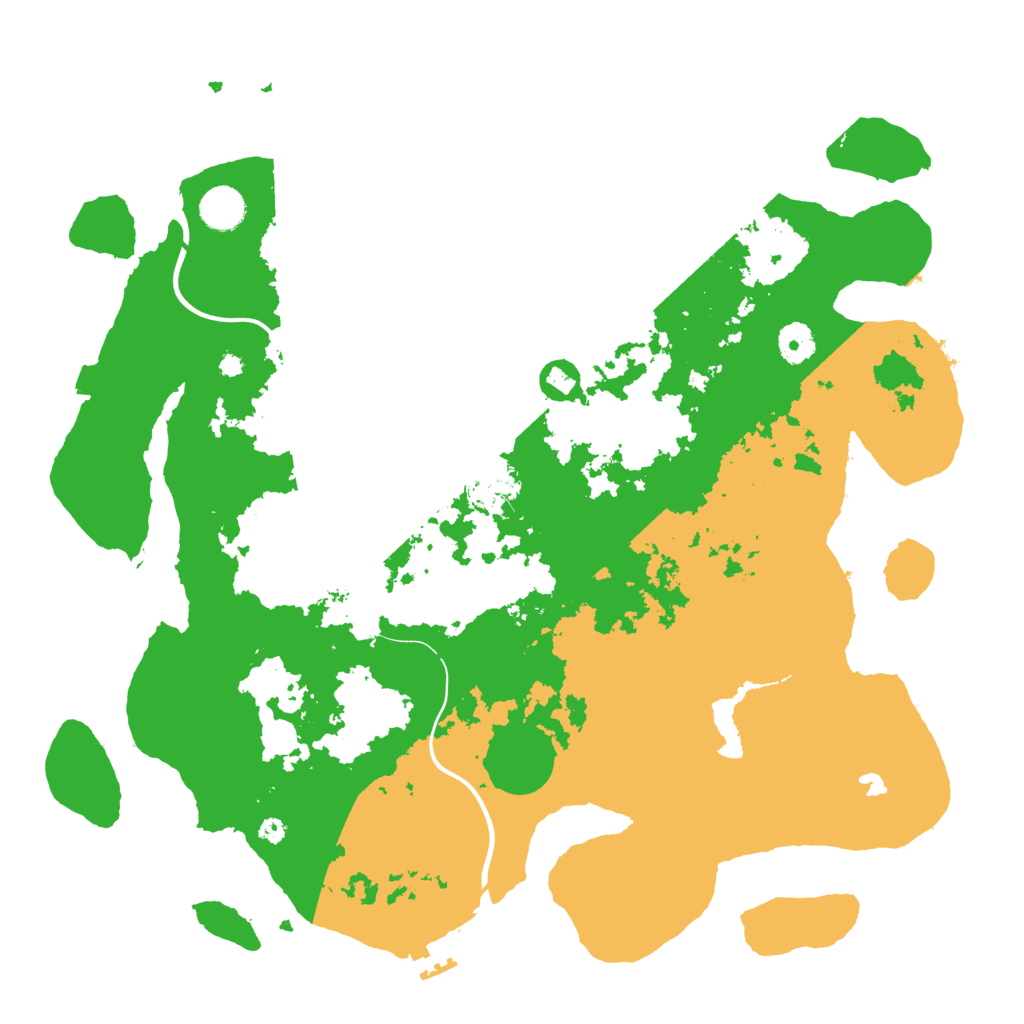 Biome Rust Map: Procedural Map, Size: 4000, Seed: 1958844207