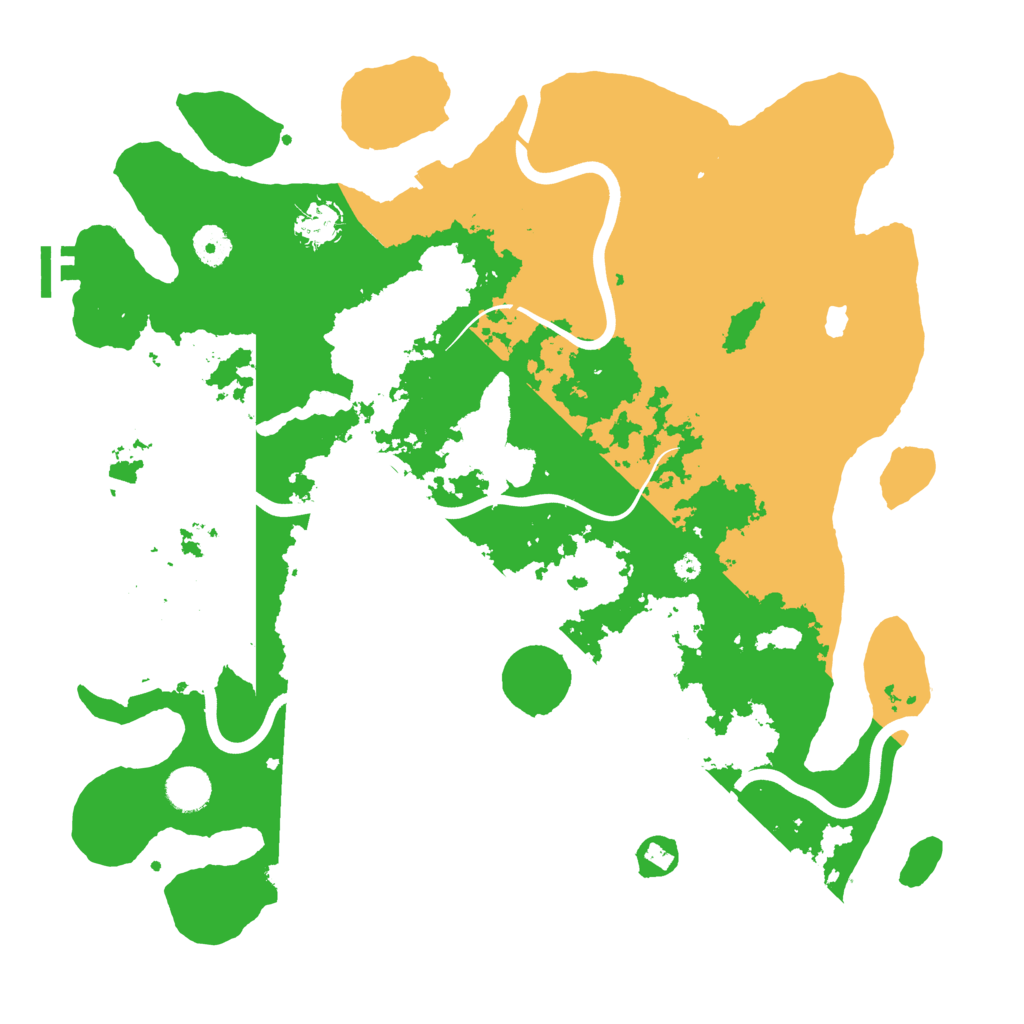 Biome Rust Map: Procedural Map, Size: 4000, Seed: 1615568678
