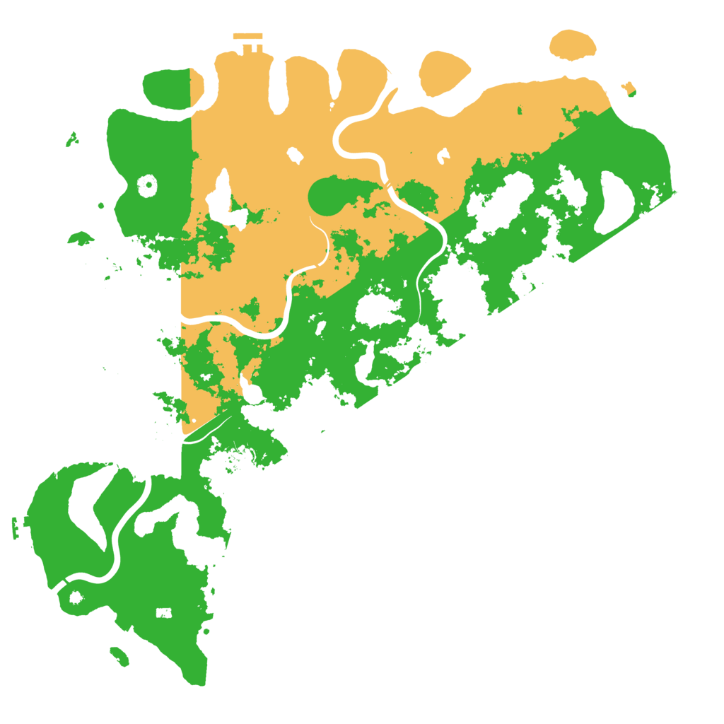 Biome Rust Map: Procedural Map, Size: 5000, Seed: 1534565890