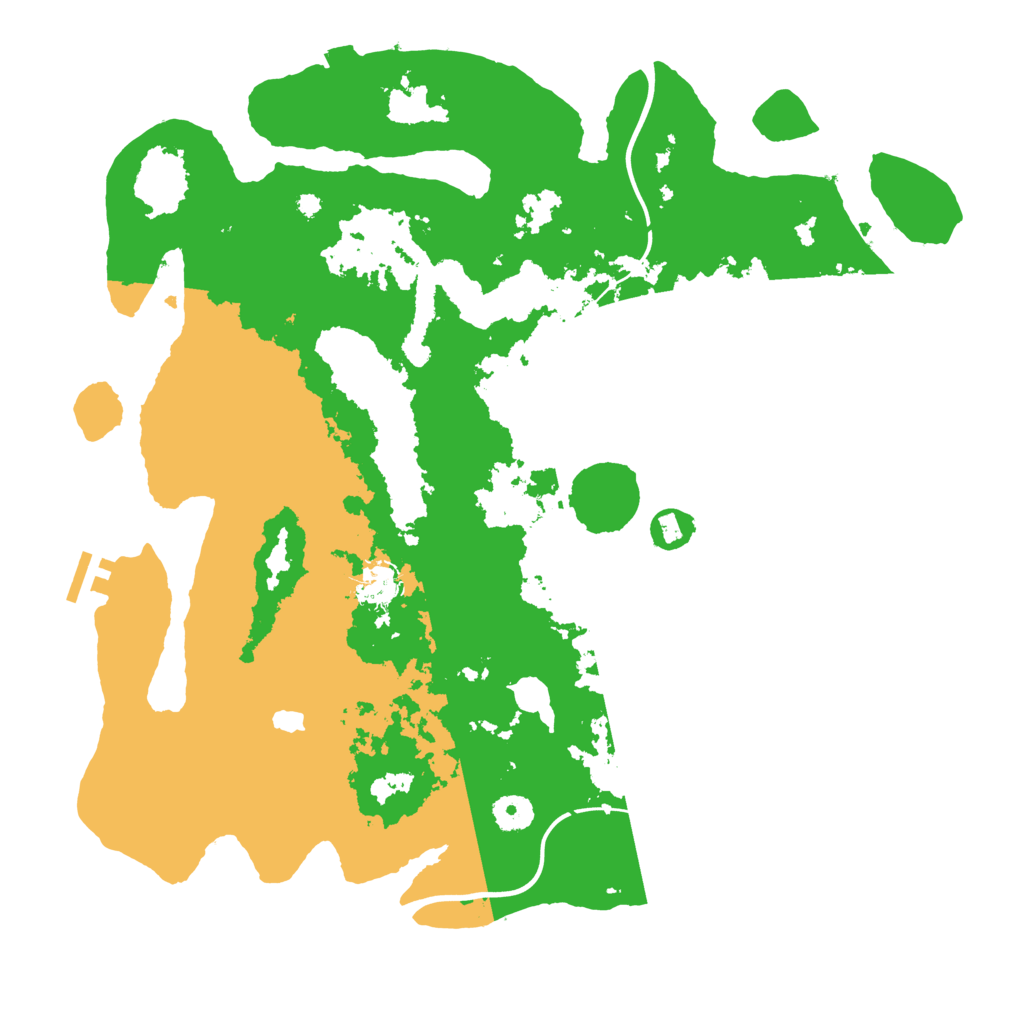 Biome Rust Map: Procedural Map, Size: 4000, Seed: 780780081