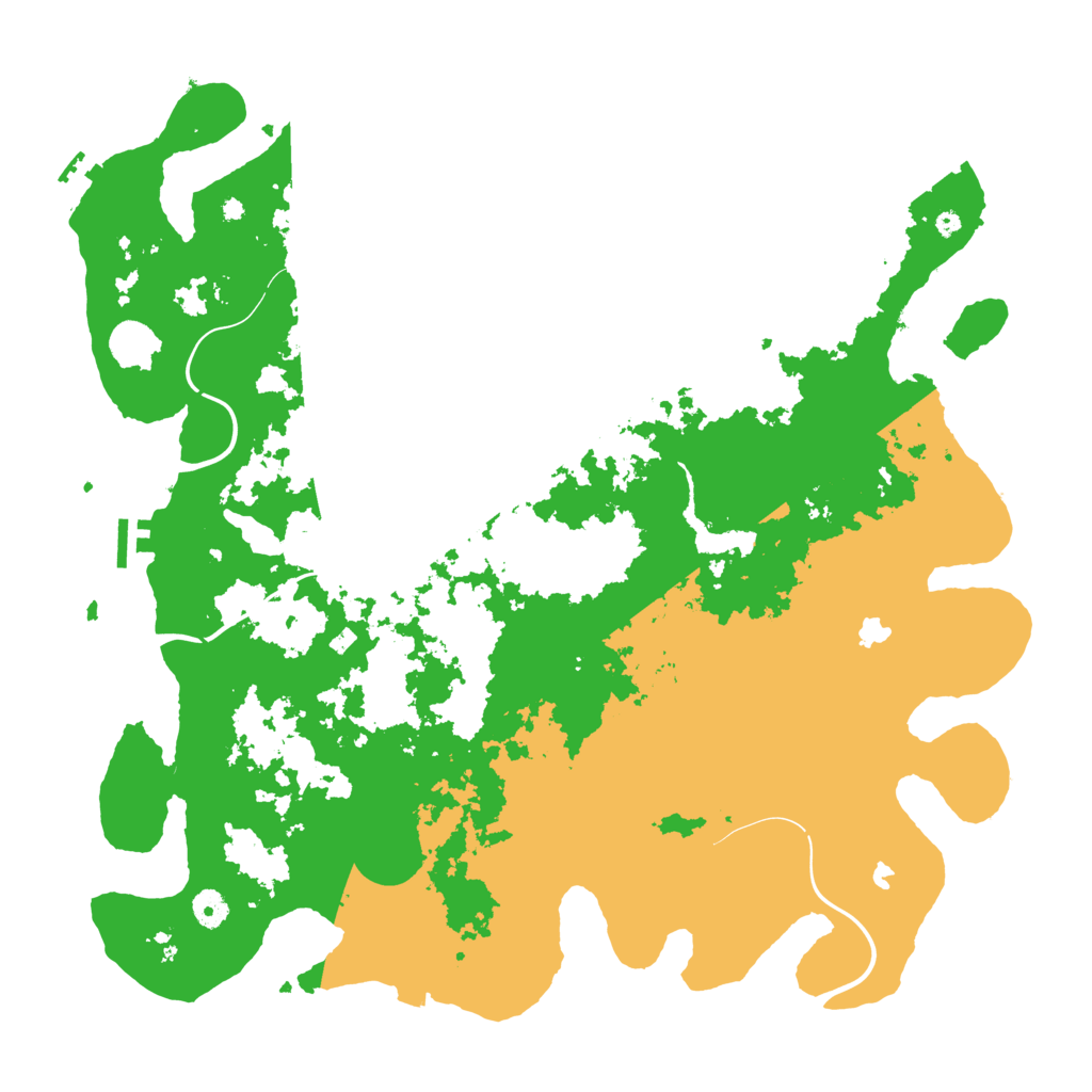 Biome Rust Map: Procedural Map, Size: 4500, Seed: 1504346747