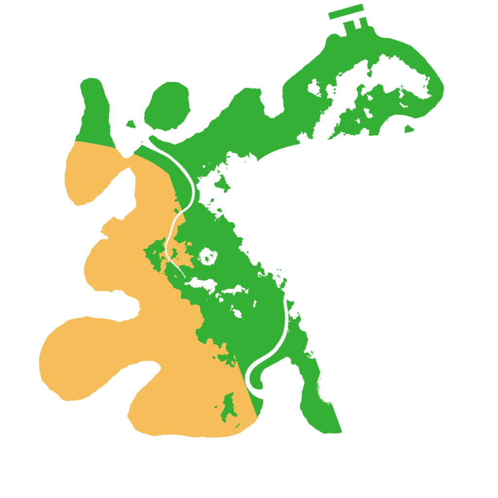 Biome Rust Map: Procedural Map, Size: 2850, Seed: 1828139047