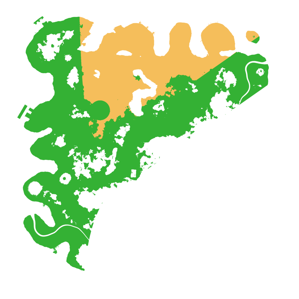 Biome Rust Map: Procedural Map, Size: 4000, Seed: 1146207260