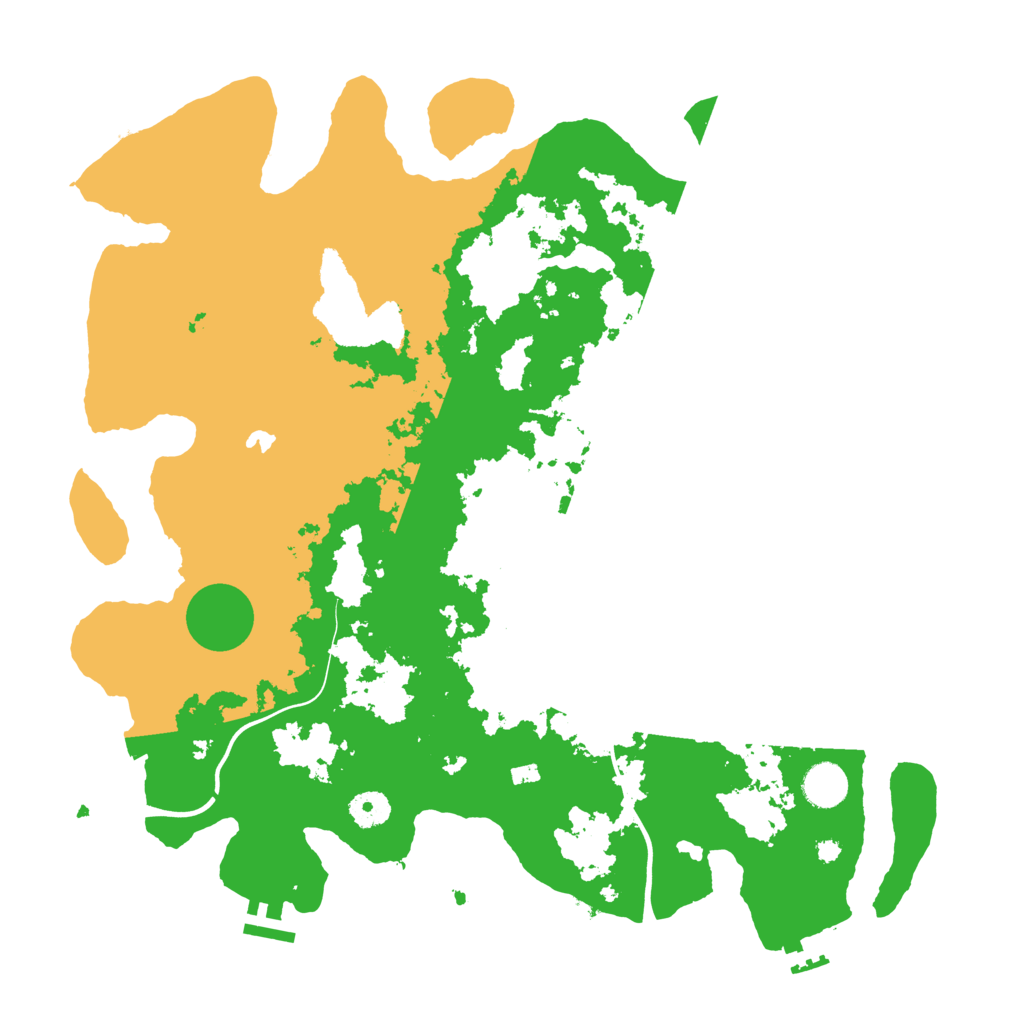 Biome Rust Map: Procedural Map, Size: 4000, Seed: 1265110109