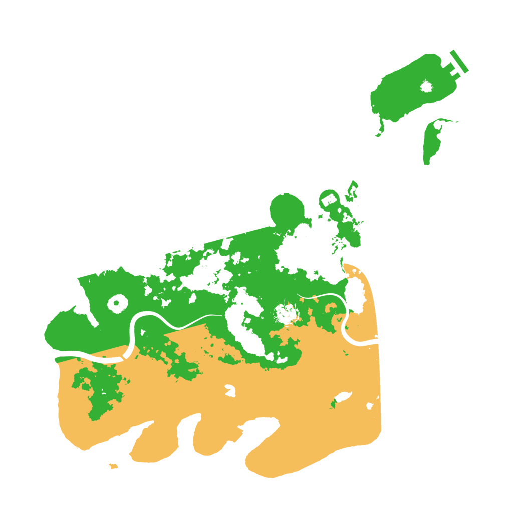 Biome Rust Map: Procedural Map, Size: 4000, Seed: 148865535