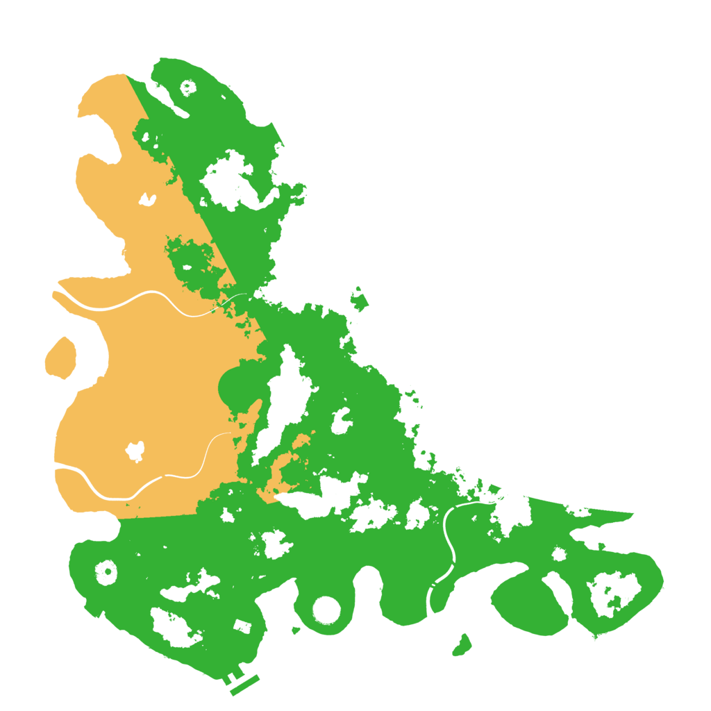 Biome Rust Map: Procedural Map, Size: 4500, Seed: 324611234