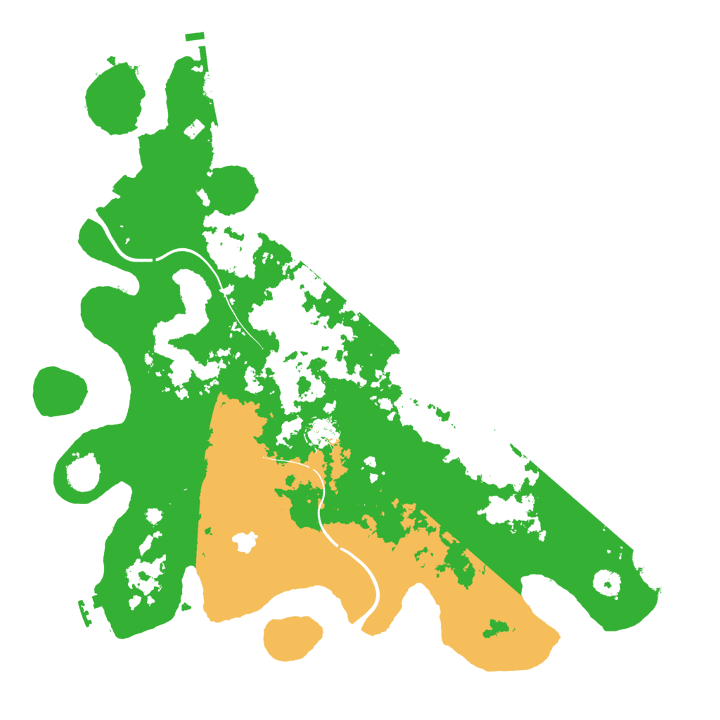 Biome Rust Map: Procedural Map, Size: 4000, Seed: 370687279