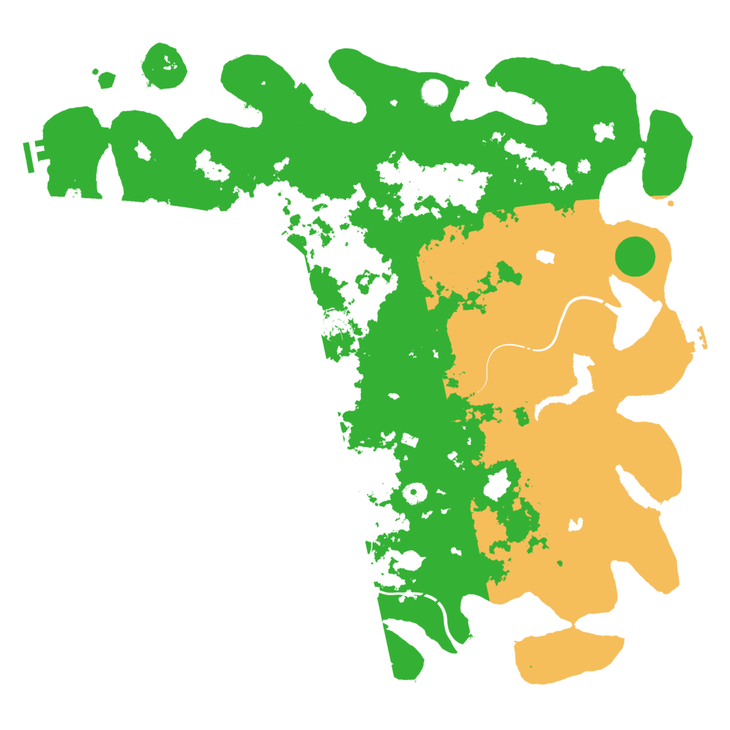 Biome Rust Map: Procedural Map, Size: 4800, Seed: 779699744