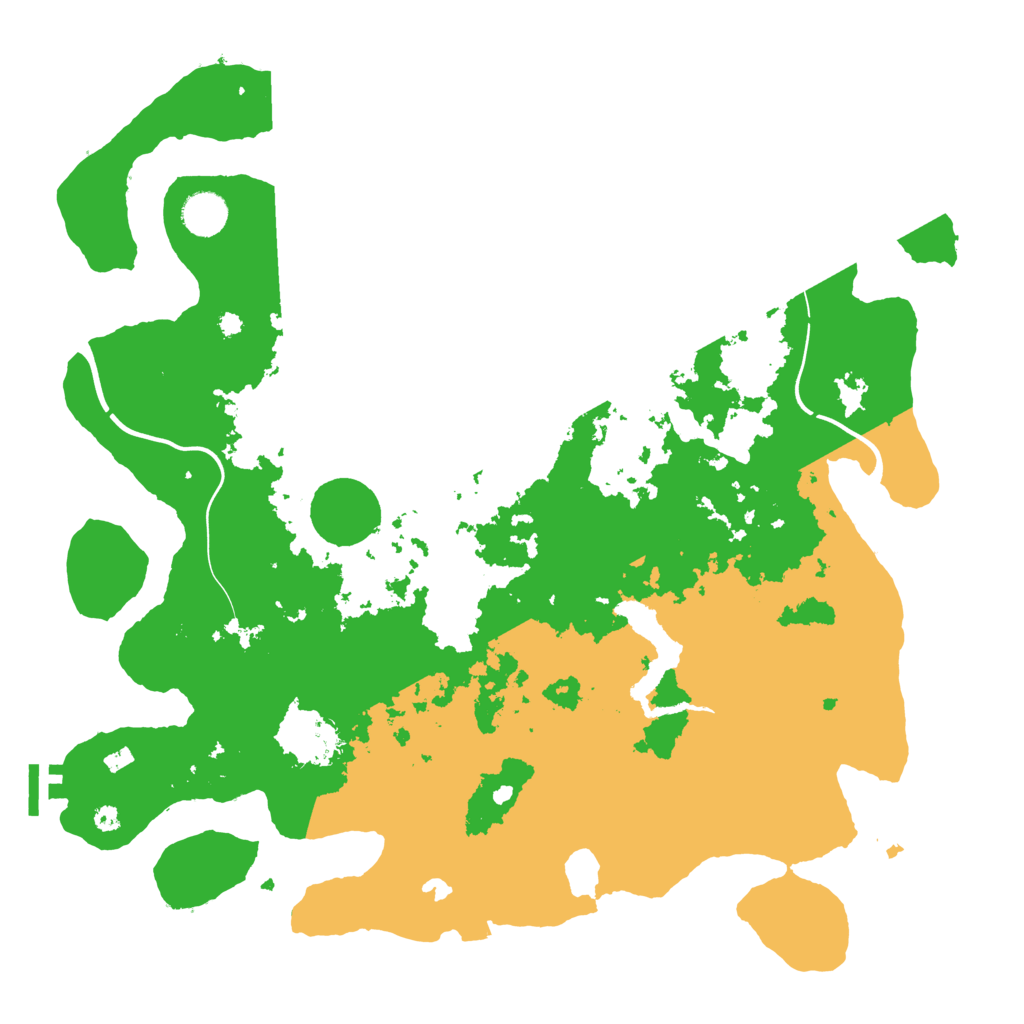 Biome Rust Map: Procedural Map, Size: 4000, Seed: 1496933084
