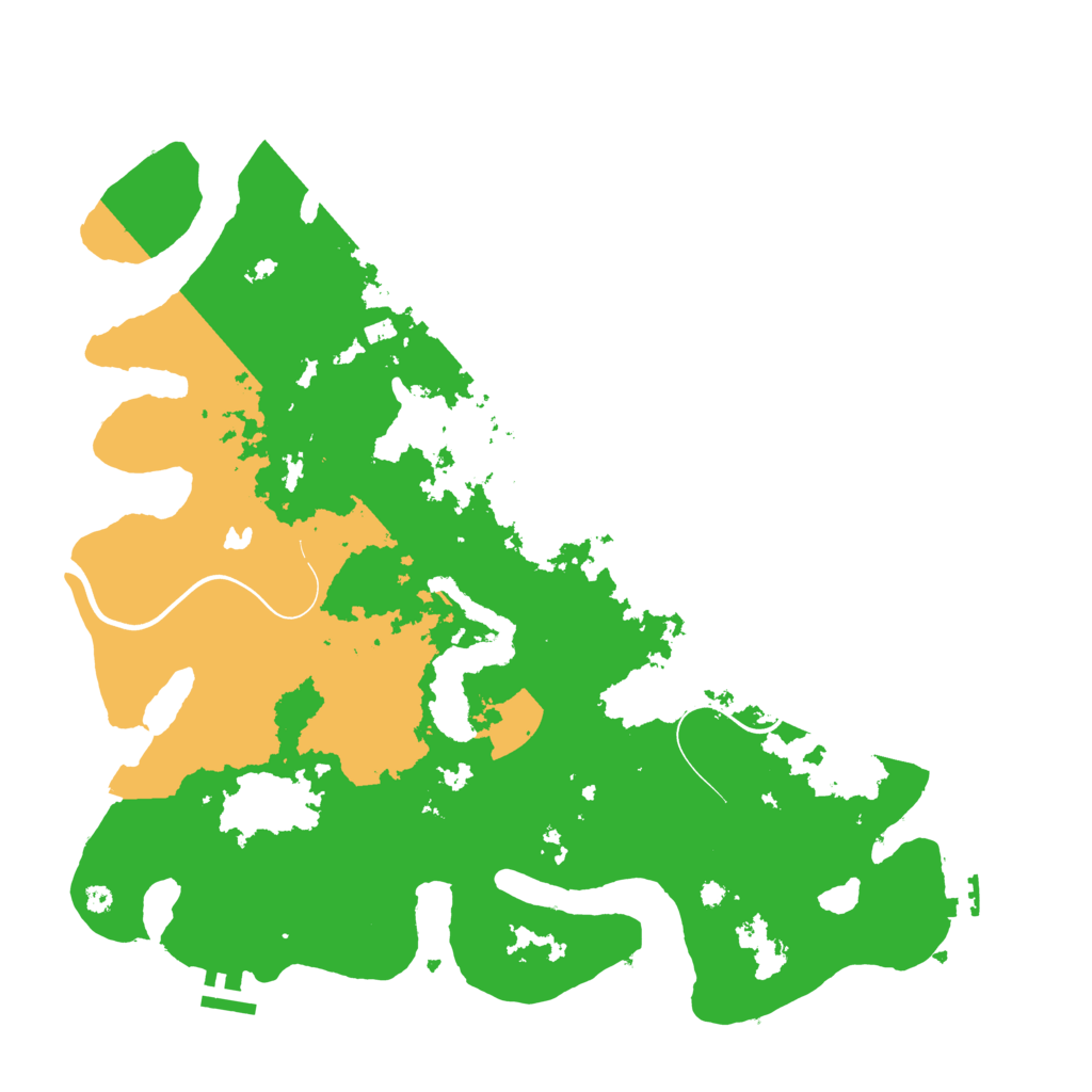 Biome Rust Map: Procedural Map, Size: 4000, Seed: 126657789