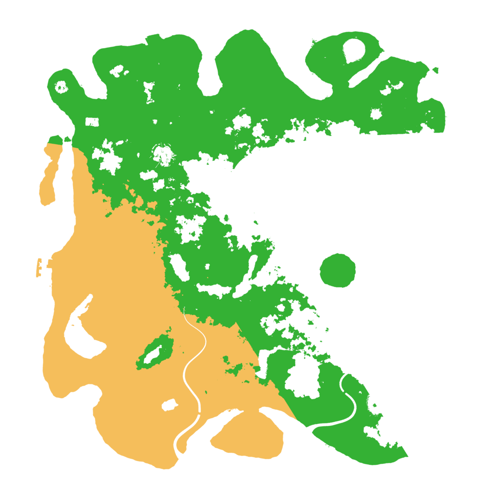 Biome Rust Map: Procedural Map, Size: 4000, Seed: 799381815