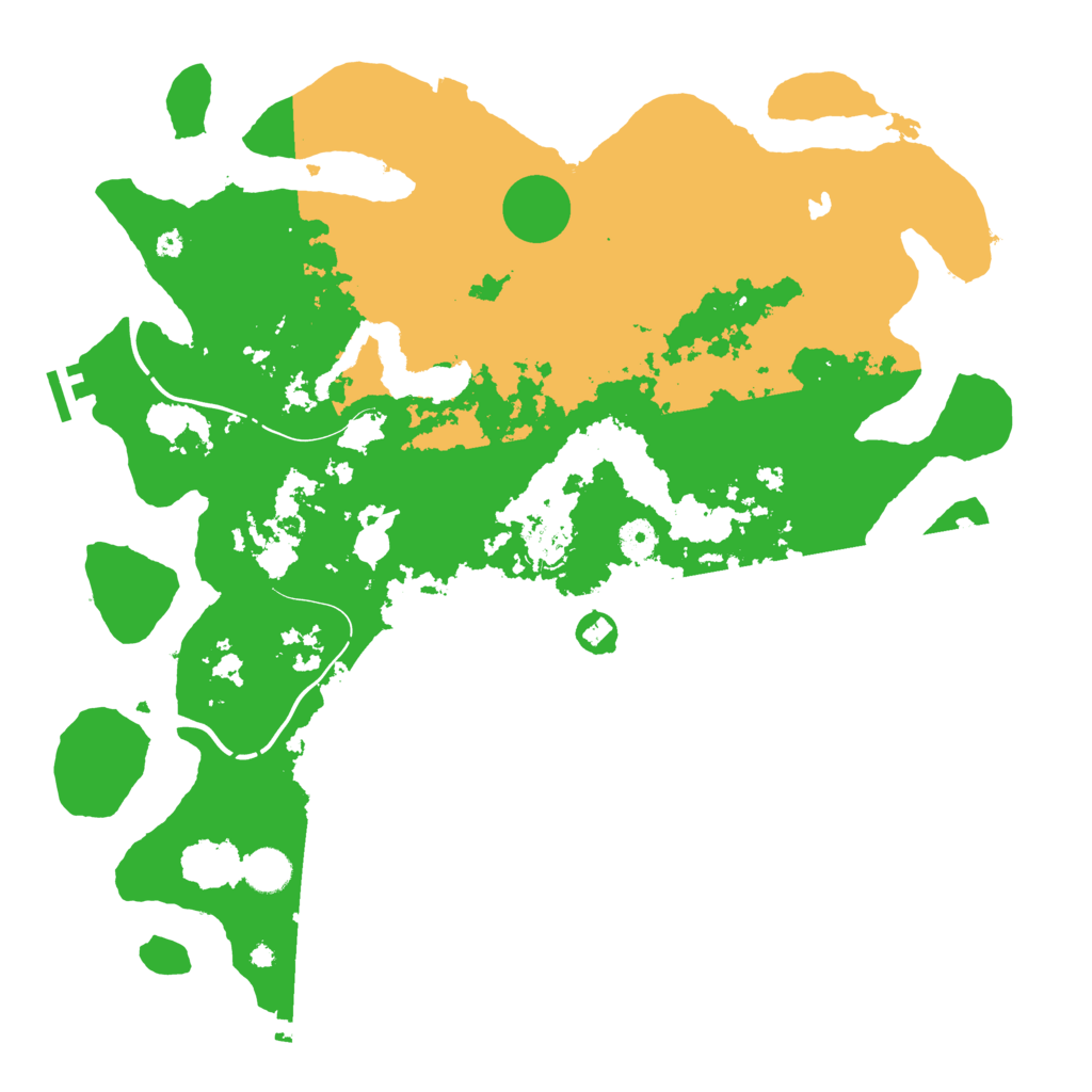 Biome Rust Map: Procedural Map, Size: 4250, Seed: 1359421318