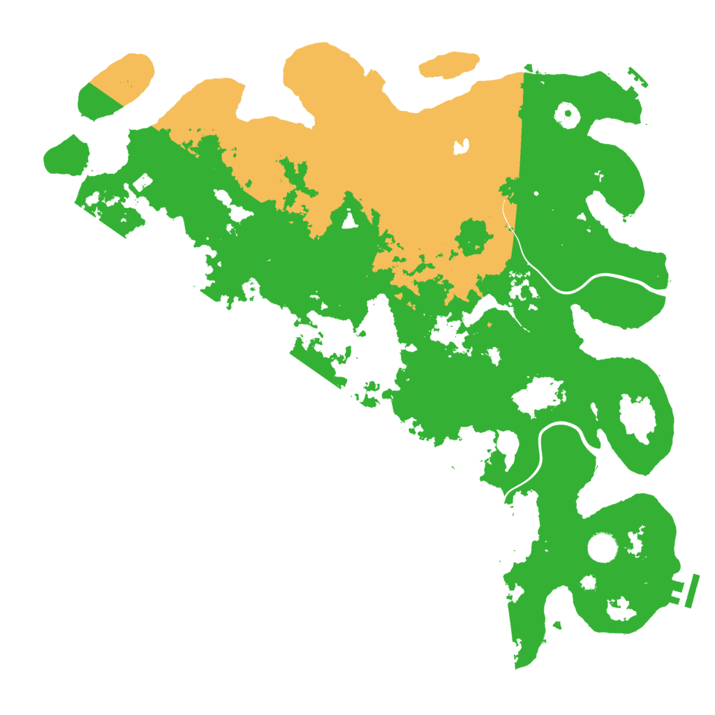 Biome Rust Map: Procedural Map, Size: 4222, Seed: 24102024