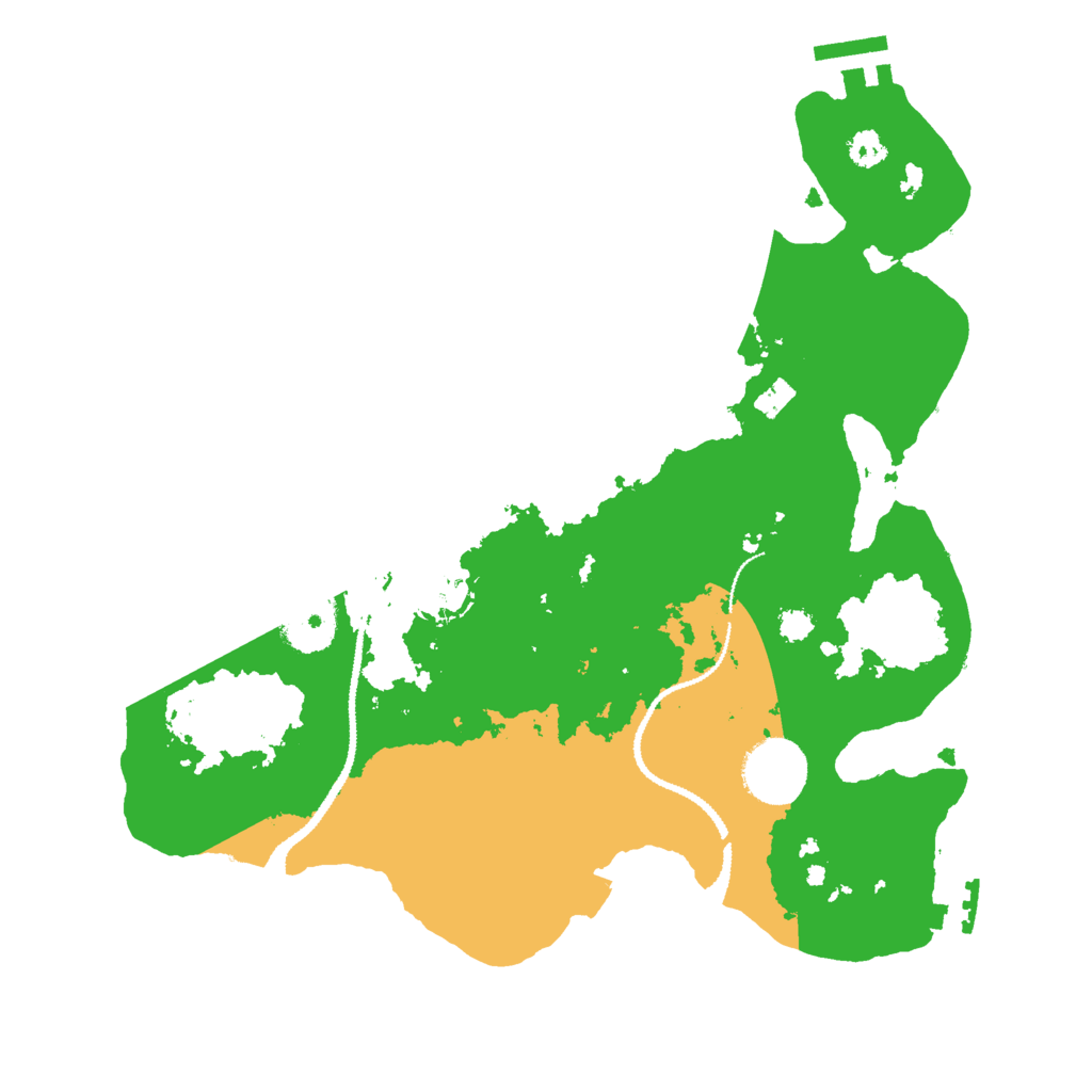 Biome Rust Map: Procedural Map, Size: 3000, Seed: 2060859878