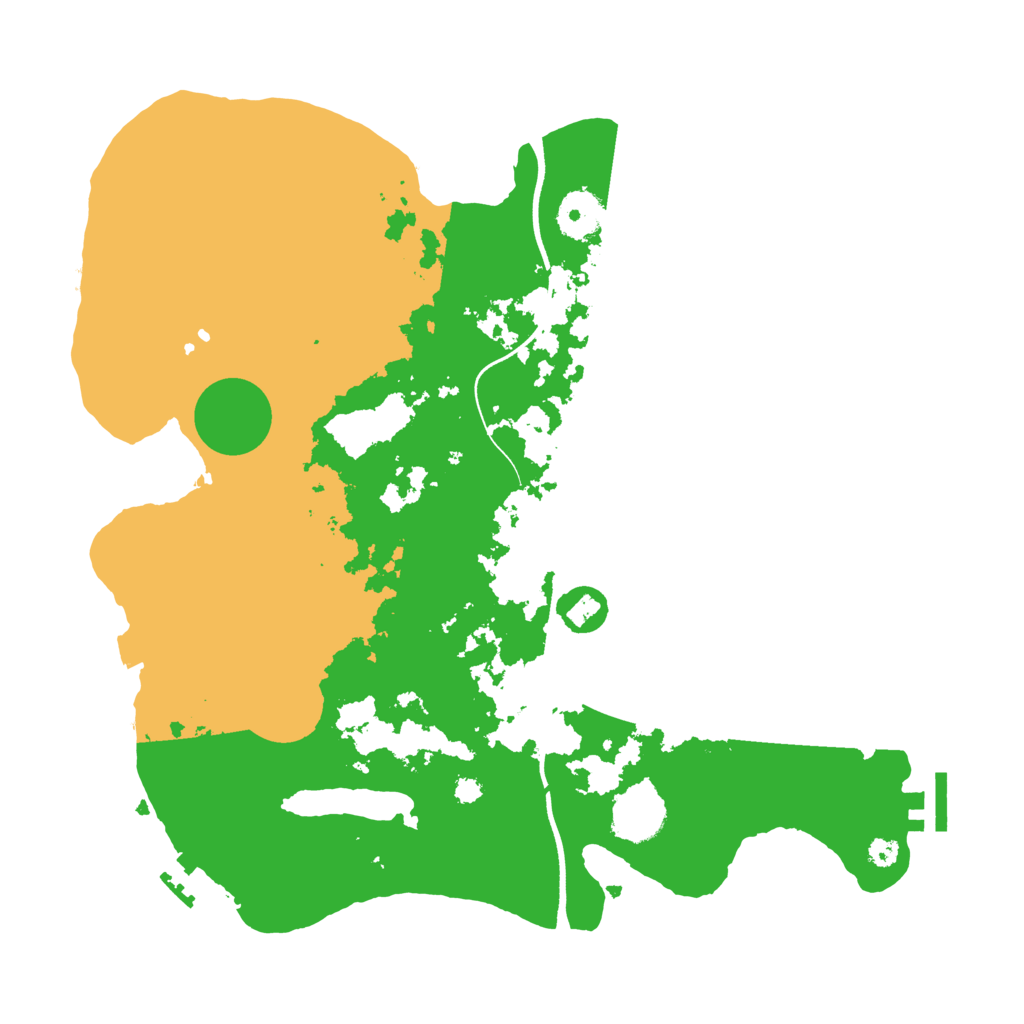 Biome Rust Map: Procedural Map, Size: 3500, Seed: 720648539