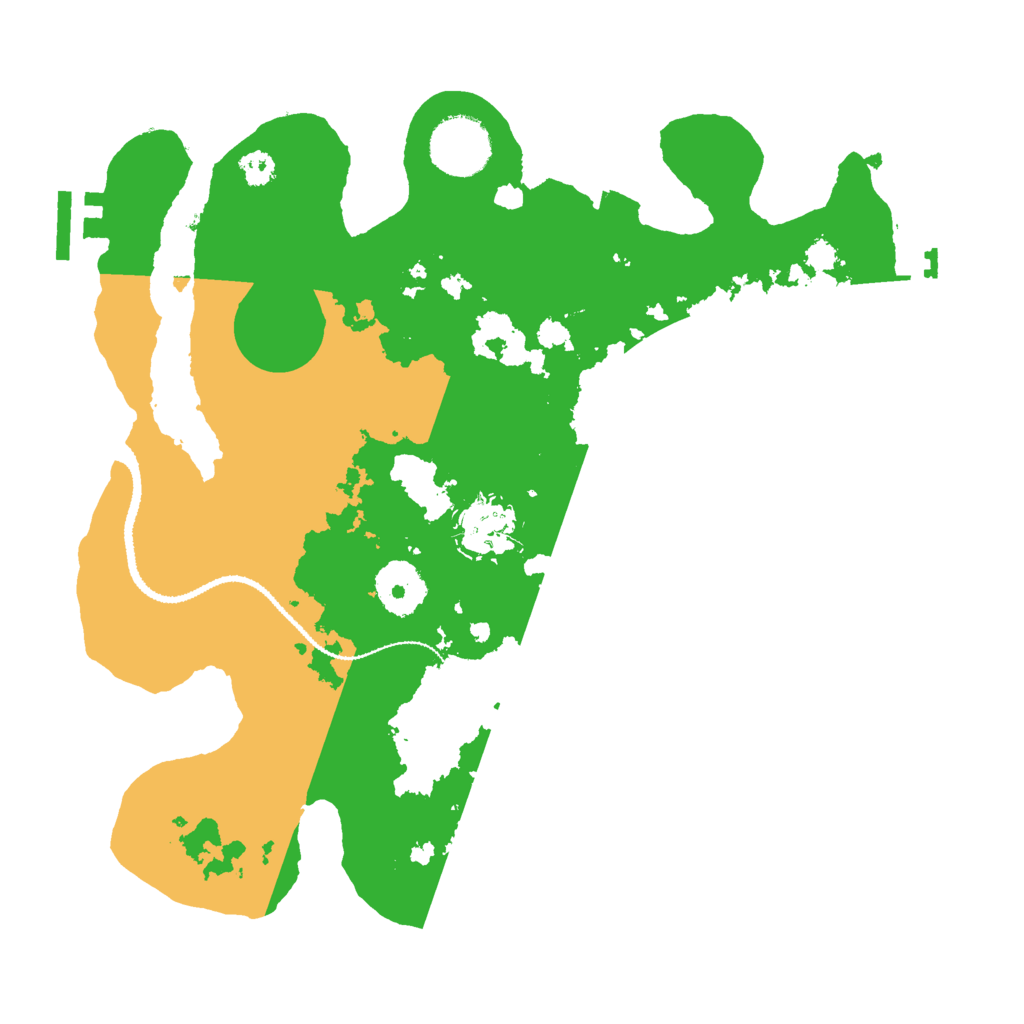 Biome Rust Map: Procedural Map, Size: 3000, Seed: 1006530456