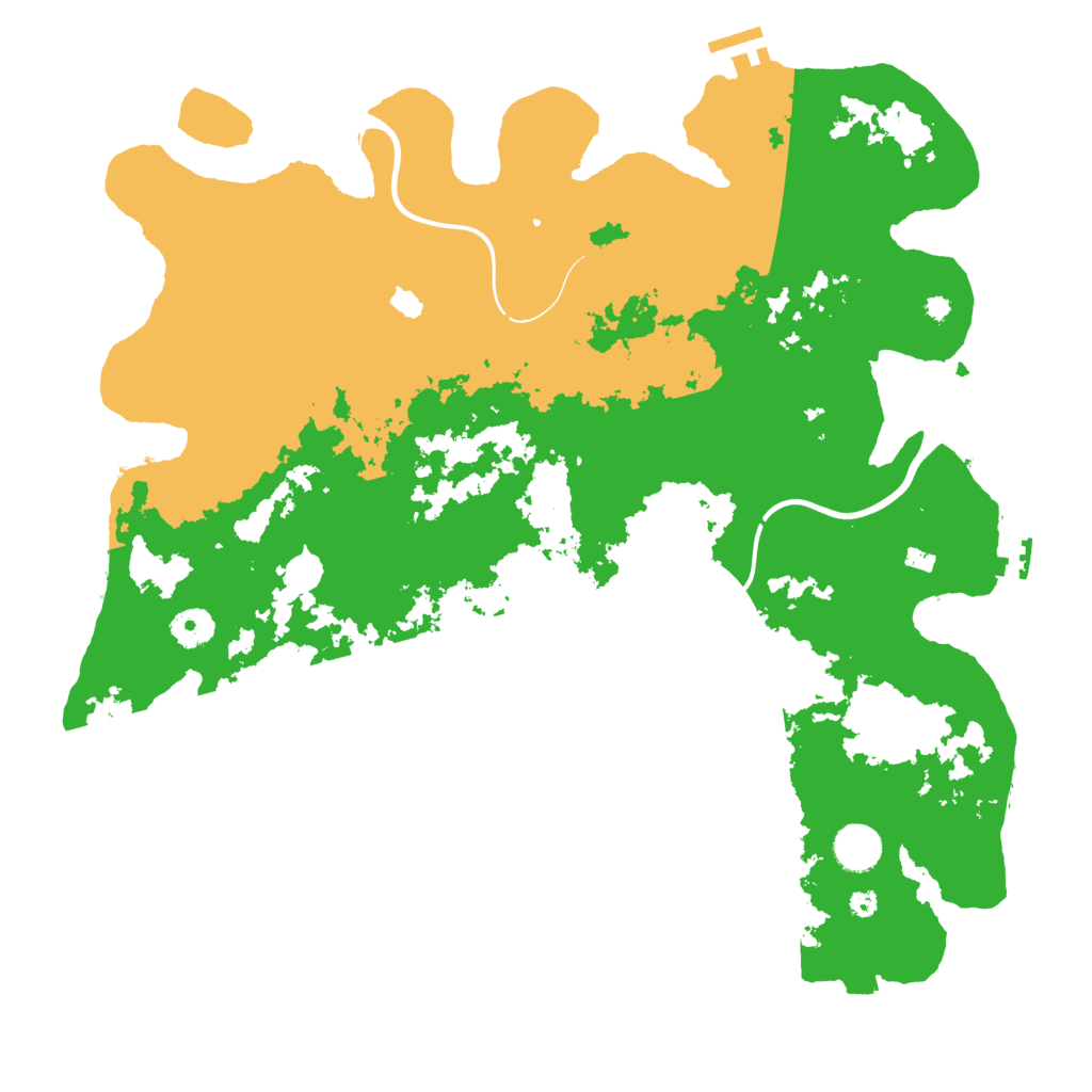 Biome Rust Map: Procedural Map, Size: 4000, Seed: 1370844331