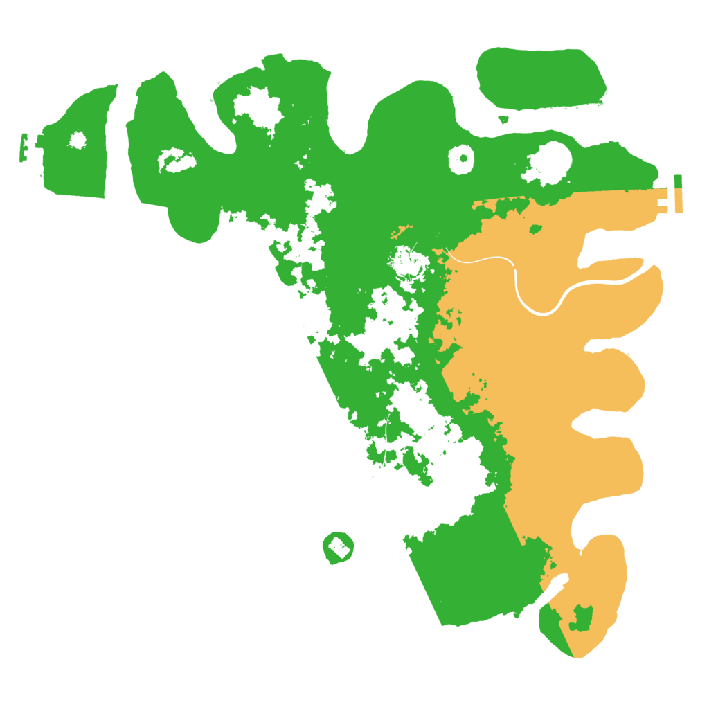 Biome Rust Map: Procedural Map, Size: 3750, Seed: 1521748876