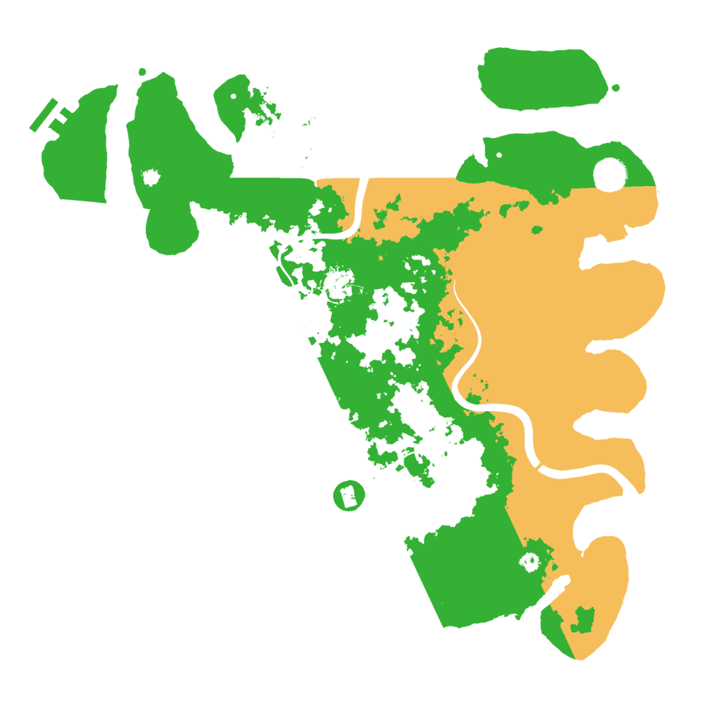 Biome Rust Map: Procedural Map, Size: 3750, Seed: 1521748876
