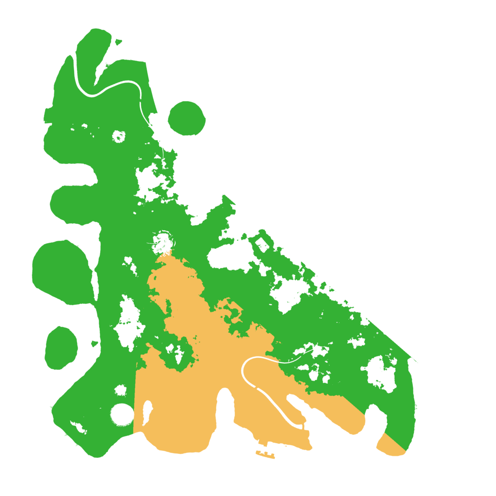 Biome Rust Map: Procedural Map, Size: 3850, Seed: 9236713