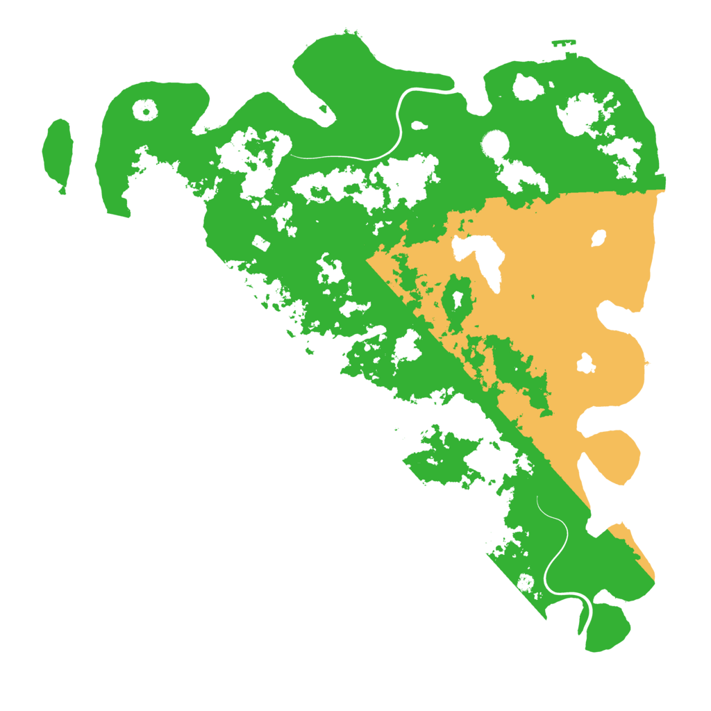 Biome Rust Map: Procedural Map, Size: 4500, Seed: 315686150