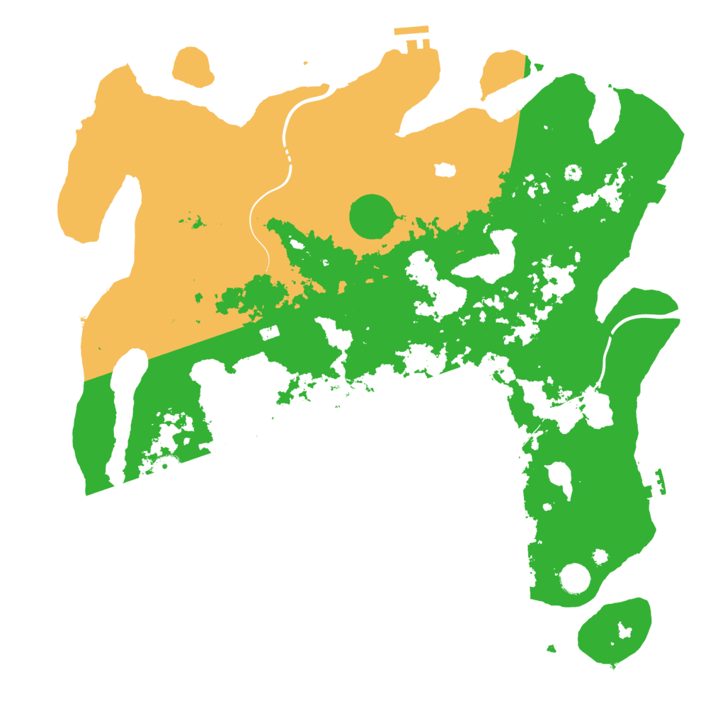 Biome Rust Map: Procedural Map, Size: 4250, Seed: 1803386215