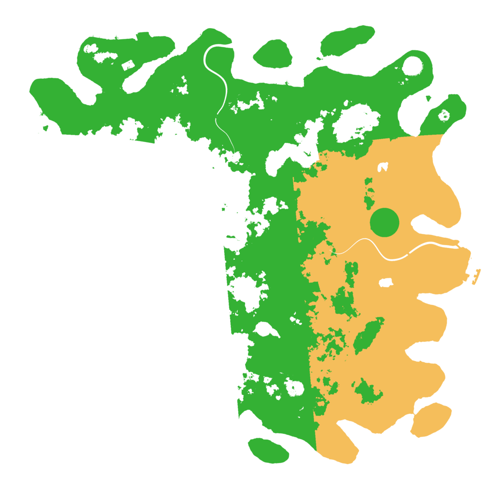 Biome Rust Map: Procedural Map, Size: 4500, Seed: 1614944338