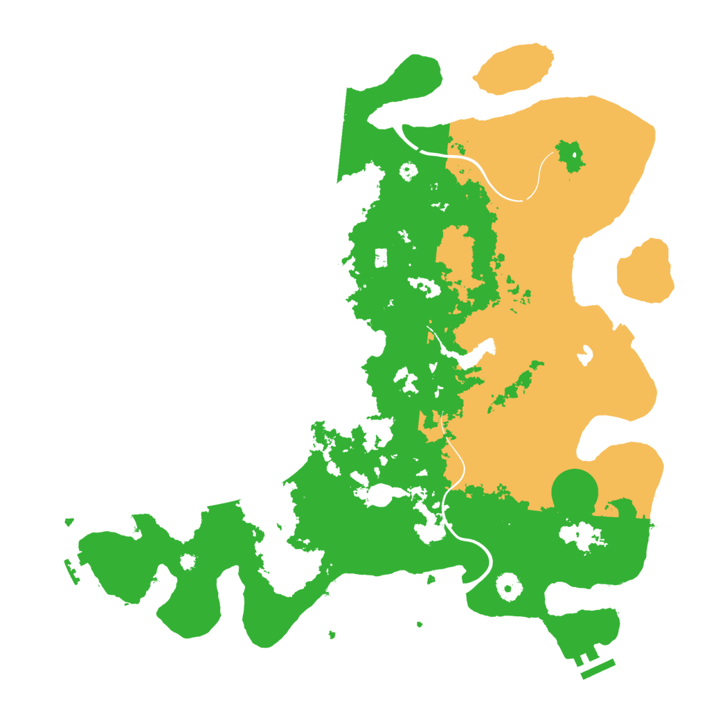 Biome Rust Map: Procedural Map, Size: 4000, Seed: 49702855