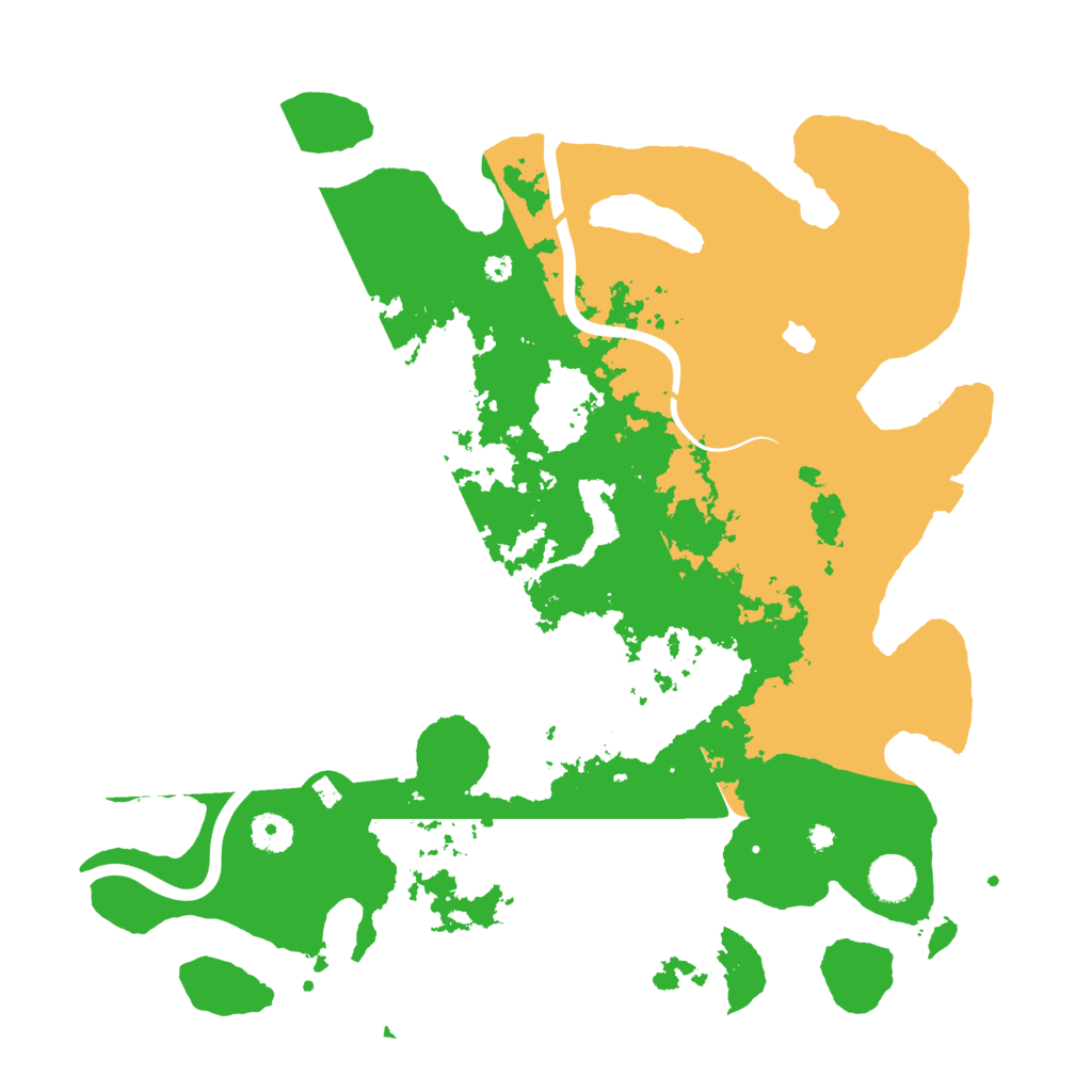 Biome Rust Map: Procedural Map, Size: 4000, Seed: 1136381957