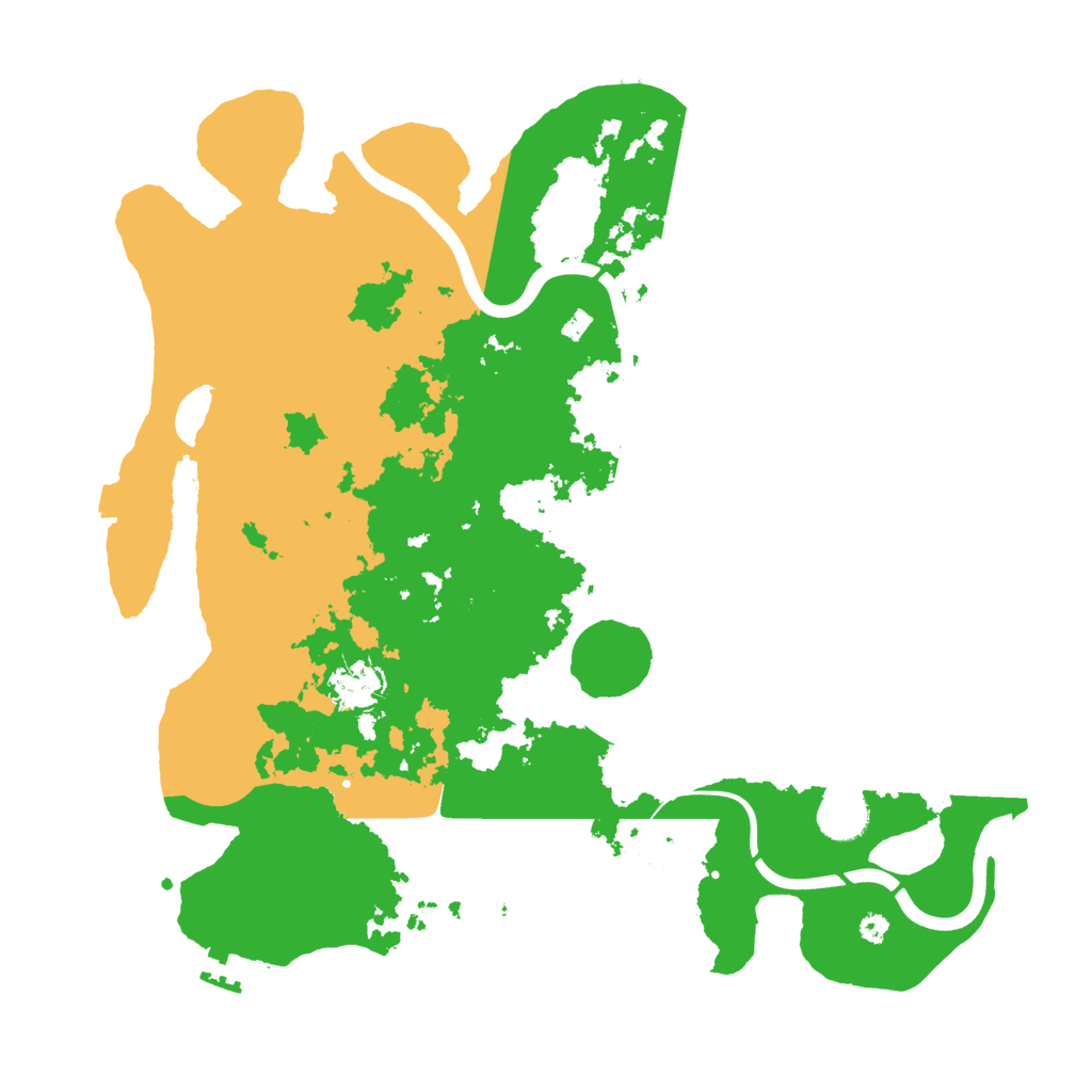 Biome Rust Map: Procedural Map, Size: 3800, Seed: 894625240