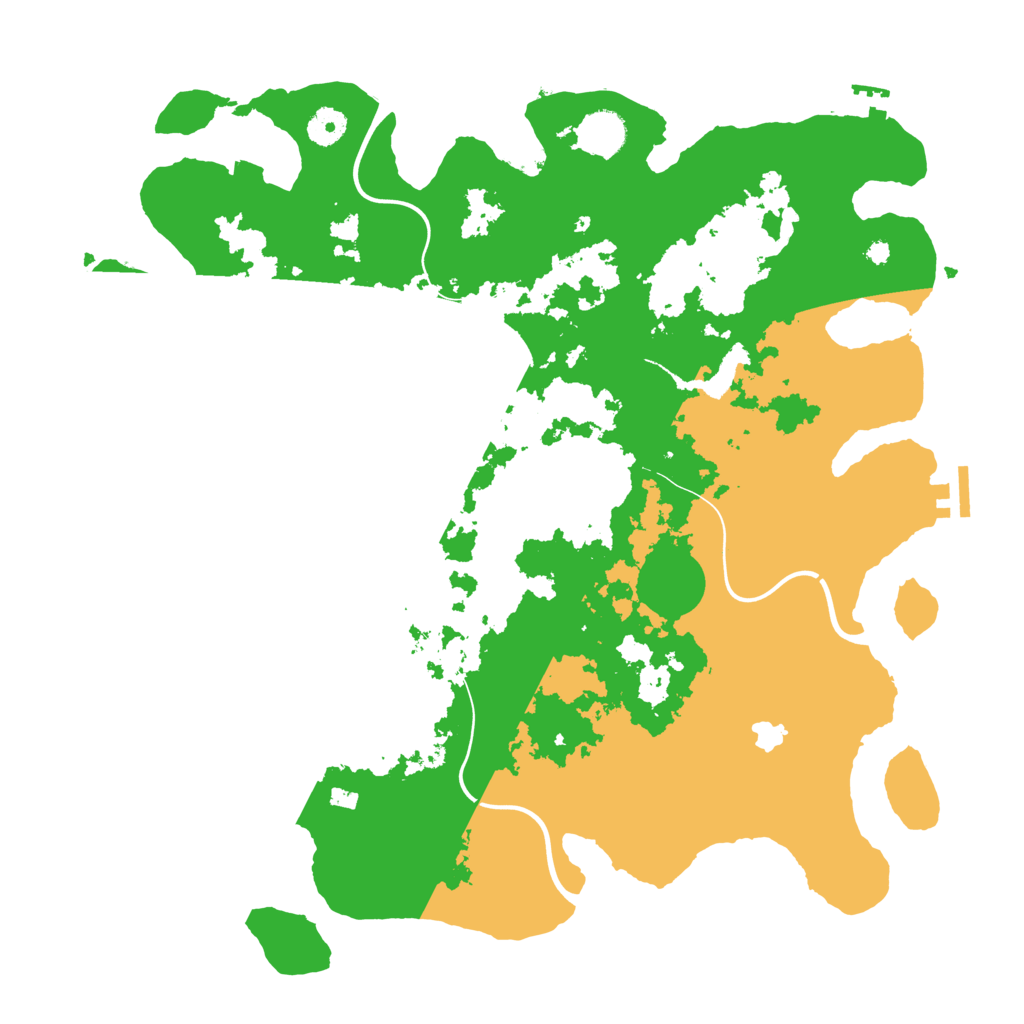Biome Rust Map: Procedural Map, Size: 4050, Seed: 938731098