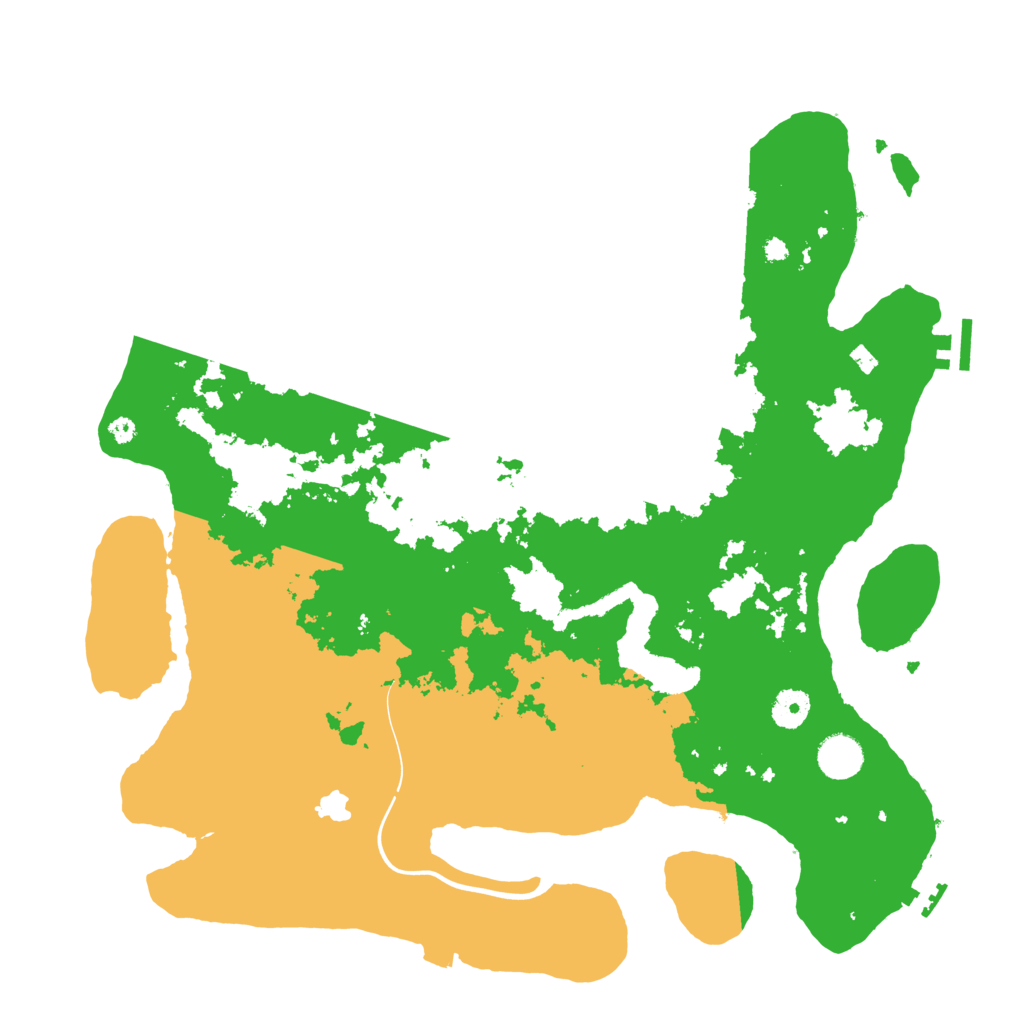 Biome Rust Map: Procedural Map, Size: 4000, Seed: 958045510