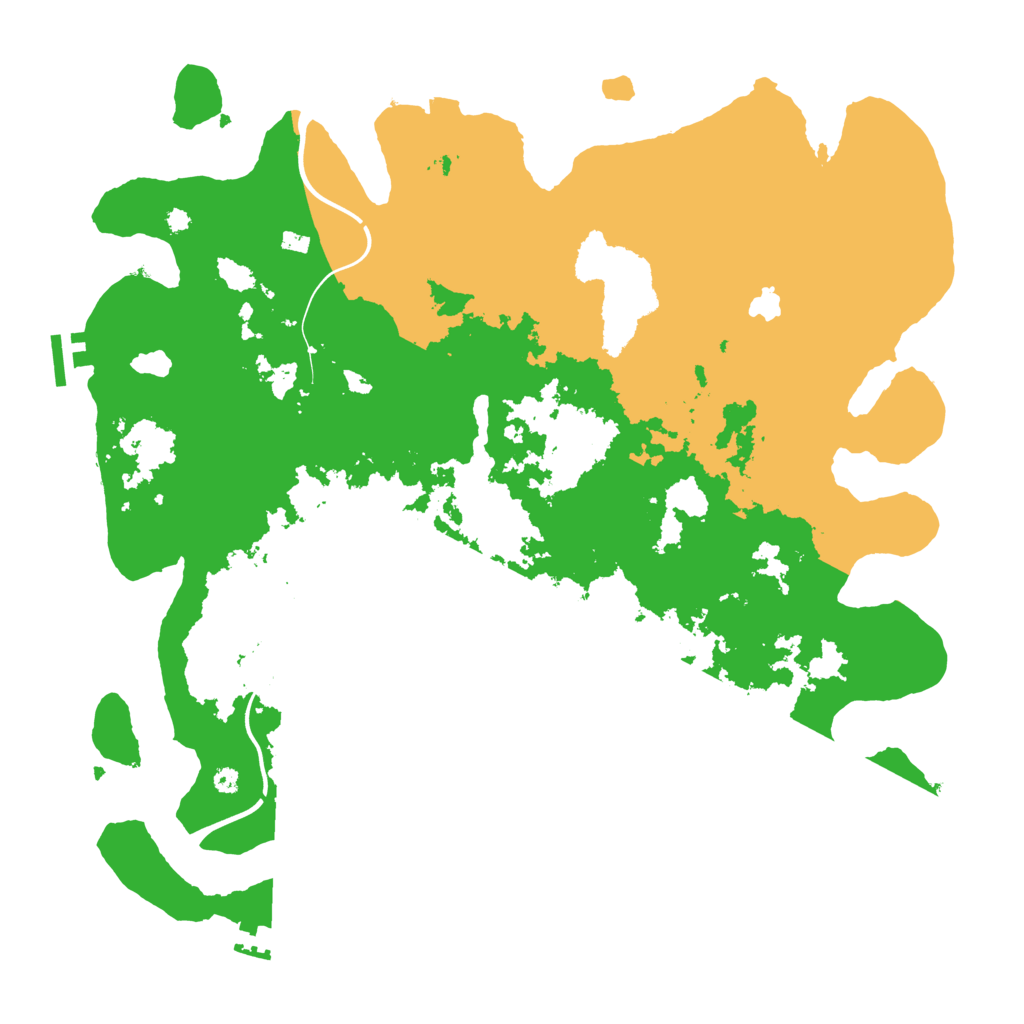 Biome Rust Map: Procedural Map, Size: 4000, Seed: 117061439
